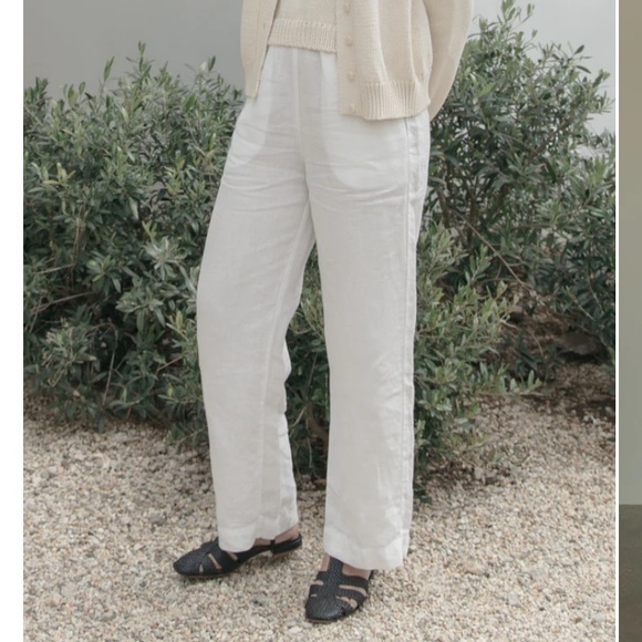 Gillian Stevens Finley Pant in Salt - Size 1 - Picture 2 of 4